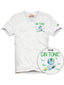 T-shirt Uomo Mc2 Saint Barth - Portofino Gin Tonic Reipe 01N Emb - Bianco