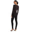 Tute a manica lunga Donna Michael Kors - Twst Frnt Mix Fb Jumpsuit - Nero