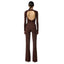 Pantaloni Donna Elisabetta Franchi - Pantalone - Marrone
