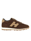 Sneaker Donna Hogan - Allacciato H - Marrone