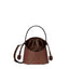 Borse a spalla Donna Etro - Bucket Saturno M Arnica And Leather - Multicolore