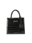 Borse a spalla Donna Mc2 Saint Barth - Shop Bag Mini Printed Croco Leather 00 - Nero