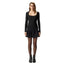 Vestiti casual Donna Pinko - Acetosella Abito Punto - Nero