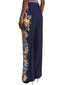 Pantaloni Donna Etro - Women's Straight Leg Trousers - Blu