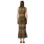 Canotte e top Donna Pinko - Gonzano Top Fantasy - Verde militare