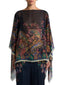 Poncho e mantelle Donna Etro - Women's Poncho - Multicolore