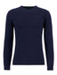 Maglioni Uomo Barbour International - Essential L/Wool Crew Neck - Blu