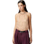 Canotte e top Donna Pinko - Mignattino Top Organza - Rosa