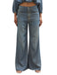 Jeans Donna (+) People - Nina - Blu