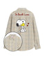 Maglie Donna Mc2 Saint Barth - Lully Flannel Long Sleeve Shirt - Sabbia