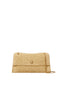 Borse a mano Donna Tory Burch - Kira Turnlock Straw Shoulder Bag - Beige