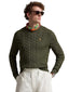 Maglie Uomo Ralph Lauren - Ls Driver Cn Long Sleeve Pullover - Verde