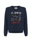 Maglioni Uomo Mc2 Saint Barth - Heron Round Neck Sweater - Blu