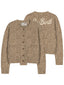 Cardigan Donna Mc2 Saint Barth - Janou Mouline Buttoned Cardigan - Cammello