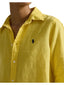 Bluse e camicie Donna Ralph Lauren - Classic Long Sleeve Button Front Shirt - Giallo