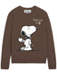 Maglioni Donna Mc2 Saint Barth - New Queen Snoopy Caffe 18 Emb - Marrone