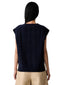 Gilet Donna Ralph Lauren - Slv Vn Po Sleeveless Pullover - Blu