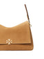 Borse a mano Donna Tory Burch - Charlie Suede Shoulder Bag - Marrone