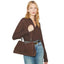 Borse a spalla Donna Tory Burch - Eleanor Suede Satchel - Marrone