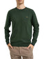 Maglie Uomo Sun68 - Sweater Double Rib L/S - Verde