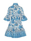 Vestiti casual Donna Etro - Women's Mini Shirt Dress With Belt - Multicolore