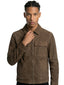 Giacche Uomo The Jack And Jackie Leathers - Tarragon - Verde