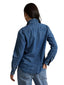 Camicie Donna Ralph Lauren - Ls Crlte St Long Sleeve Button Front Shirt - Blu